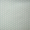 Coton Imprimé SAIJO Blanc / Celadon