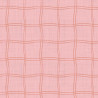 Coton Imprimé MARCEAU Lait Fraise / Aurore