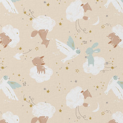 Printed Cotton MISTOU Wheat...
