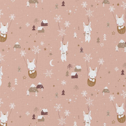 Printed Cotton FLOPIN Pink...