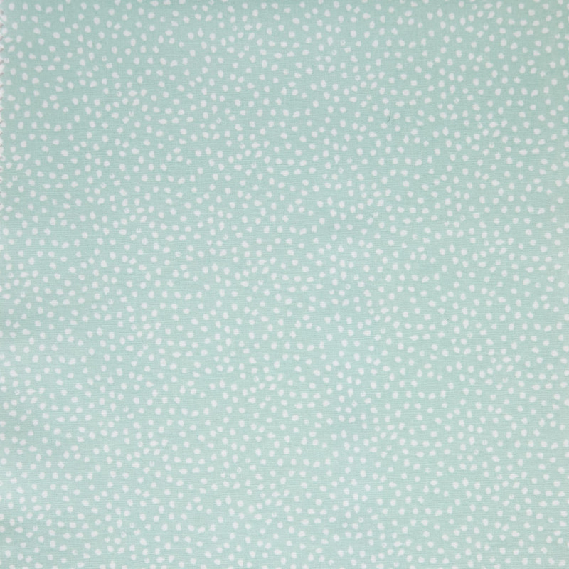 Jersey Imprimé TASSI Menthe / Blanc