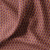 Coton Imprimé BOHAZIA Caramel / Violet
