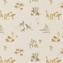 Algodón estampado BROUSSE...