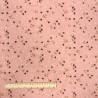 Viscose Imprimée YPOSIA Rose Thé / Bronze