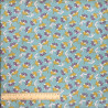 Viscose Imprimée OMBY Nil / Ocre