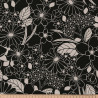 Viscose Imprimée JOELLE Noir / Blanc Cassé