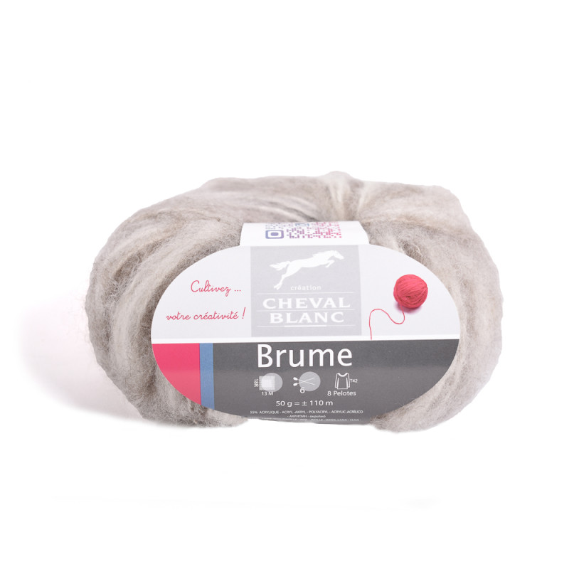 Fils BRUME 401 - Laine / Acrylique