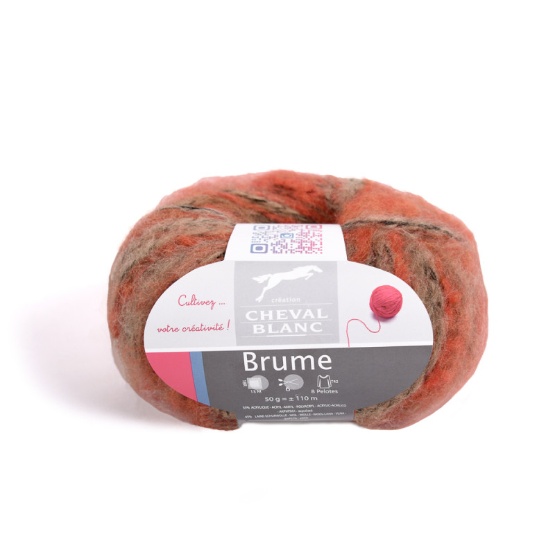 Fils BRUME 402 - Laine / Acrylique