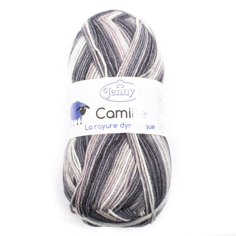 Fils CAMILLE 407 - Laine / Acrylique