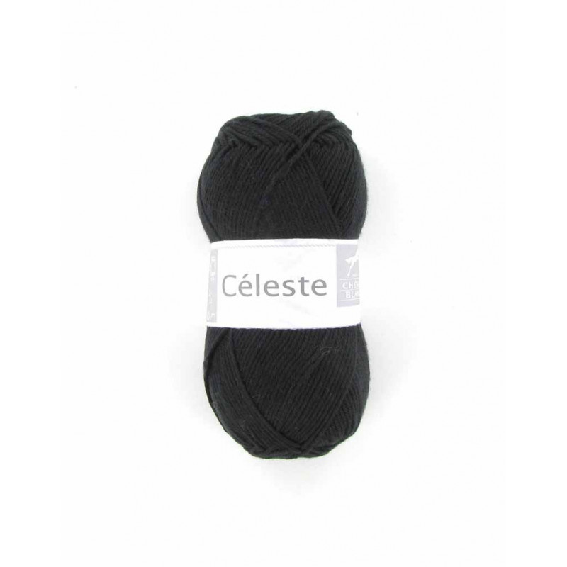 Fils CELESTE 012 - Coton / Acrylique / Soie