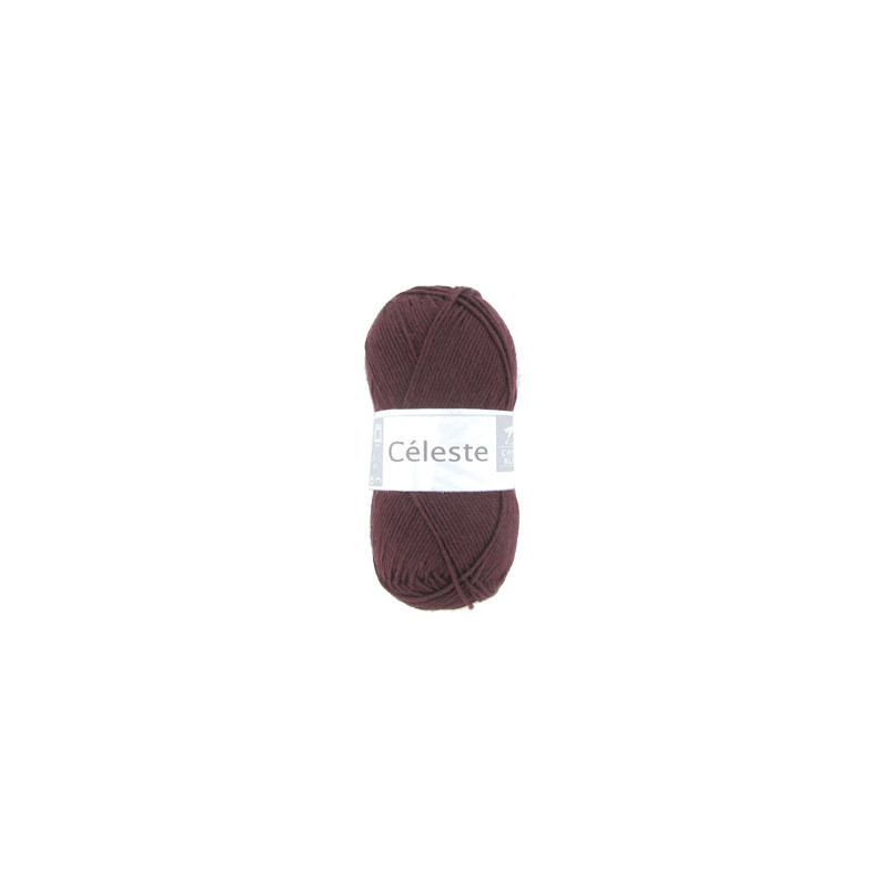 Fils CELESTE 050 - Coton / Acrylique / Soie