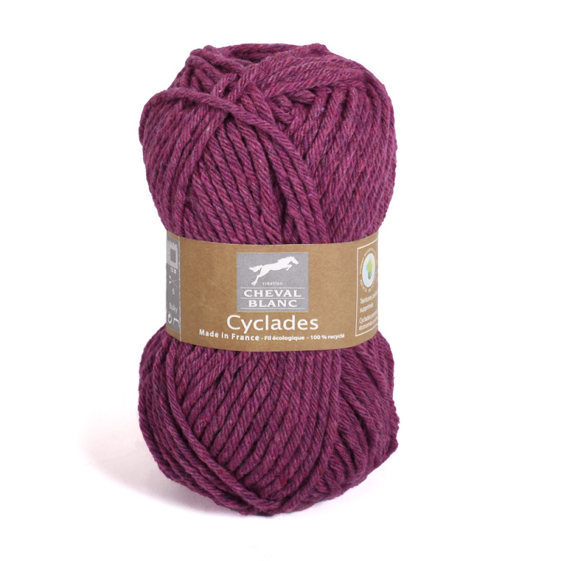 Fils CYCLADE 025 - Laine / Polyamide / Acrylique