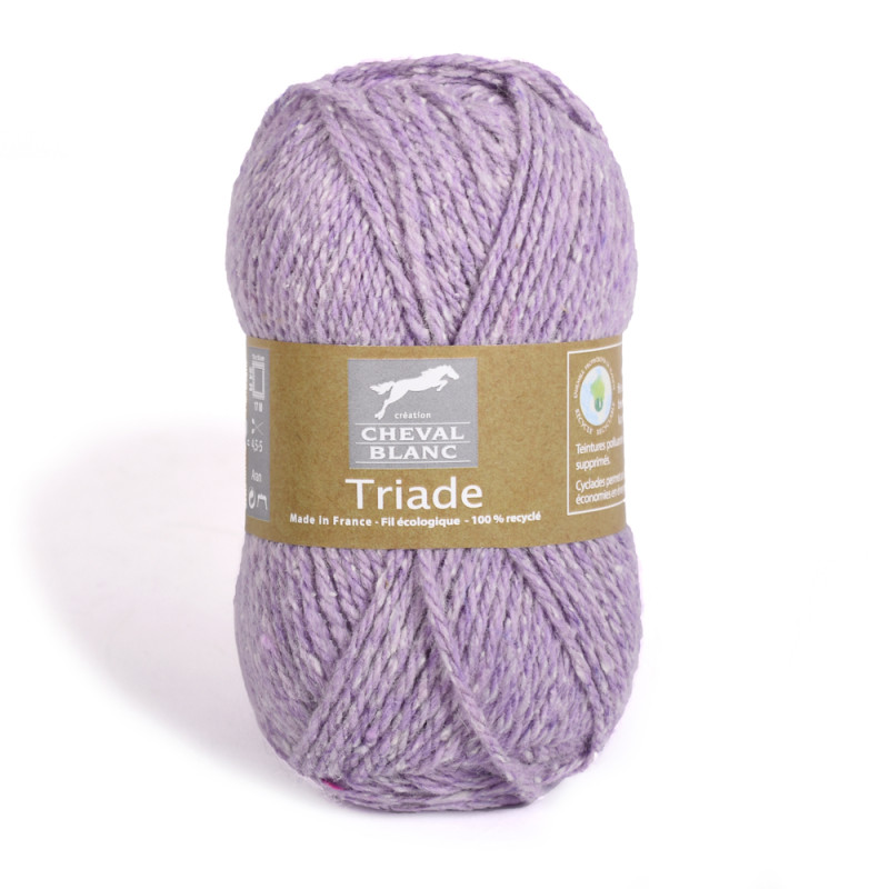 Fils TRIADE 041 - Laine / Polyester / Coton / Acrylique