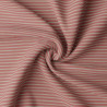 Jersey Rayé MARIN Paprika / Galet