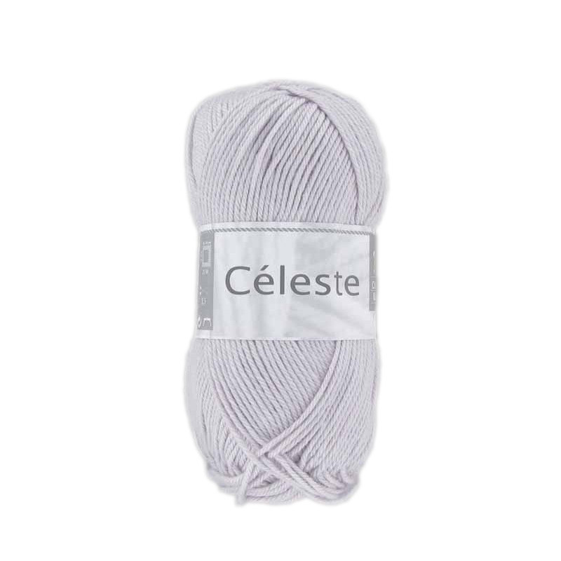 Fils CELESTE 071 - Coton / Acrylique / Soie