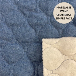 Matelassée Denim