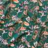 Printed Viscose METTA Leaf / Violet