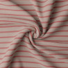 Striped Jersey BRETON Pebble / Paprika