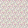 Coton Imprimé CAPRI Ecru / Mauve