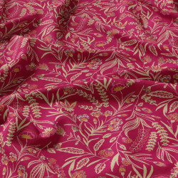 Viscose Imprimée RAMA Rose / Orange