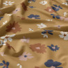 Printed Viscose AIDINA Camel / Blue