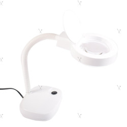 Loupe Lampe Electrique Lumiere Jour Multi-Usages Bras Flexible