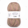 -Pelote 150Grs 80% acryl, 20% Laine(idem qte TAIGA)-409 KAKI MARRON MEL