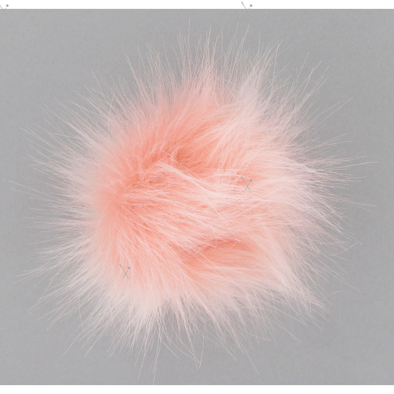 Pompon 100% Polyester Abricot