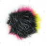 Pompon 100% Polyester Multico Fluo