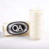 Fil A Coudre Q.A. 100% Polyester 40/2 Bobines 500M. - Naturel