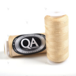 Fil A Coudre Q.A. 100% Polyester 40/2 Bobines 500M. - Beige