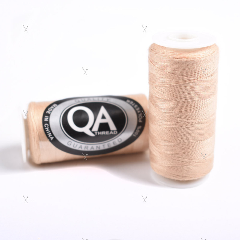 Fil A Coudre Q.A. 100% Polyester 40/2 Bobines 500M. - Abricot